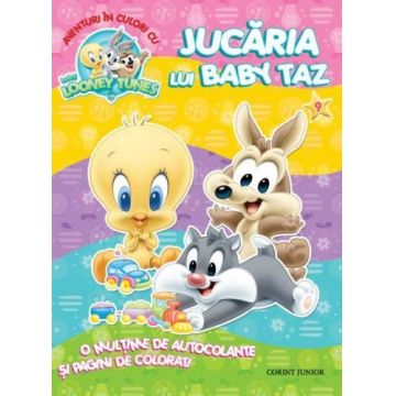 Aventuri în culori cu Baby Looney Tunes. Jucaria lui Baby Taz