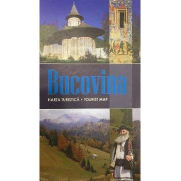 Bucovina - Harta turistica