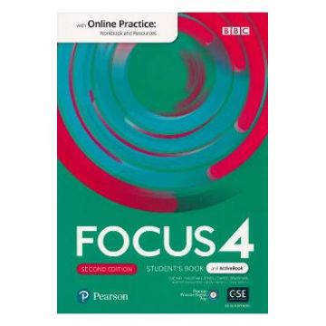 Focus 4 2nd Edition Student’s Book + Active Book with Online Practice - Sue Kay, Vaughan Jones, Daniel Brayshaw, Bartosz Michalowski, Beata Trapnell, Dean Russell