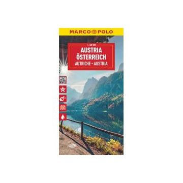 Austria Harta Rutiera