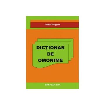 Omonime dictionar