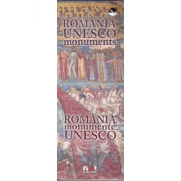 Mini album Romania monumente UNESCO (romana - engleza)