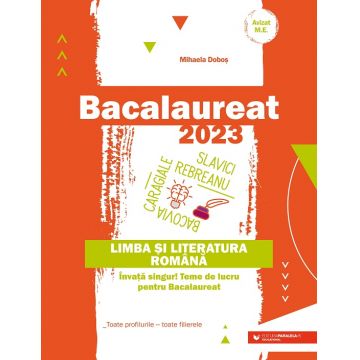 Bacalaureat 2023. Limba și literatura română. Toate profilurile - toate filierele