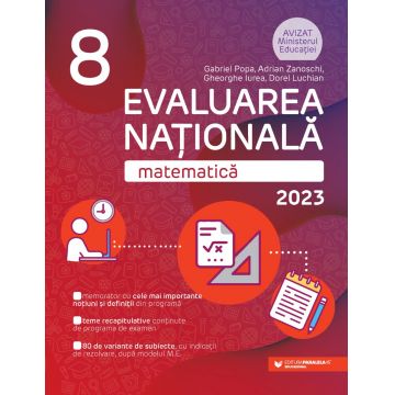 Matematică. Evaluarea Naţională 2023. Clasa a VIII-a
