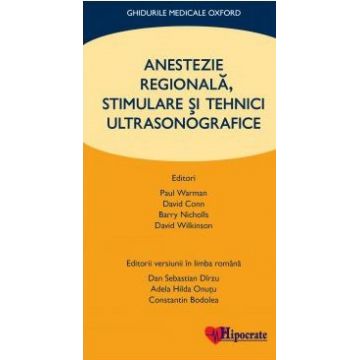 Anestezie regionala, stimulare si tehnici ultrasonografice