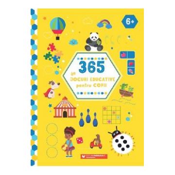 365 de jocuri educative pentru copii 6 ani+