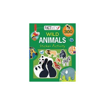 Factivity Sticker Activity Book - Wild Animals
