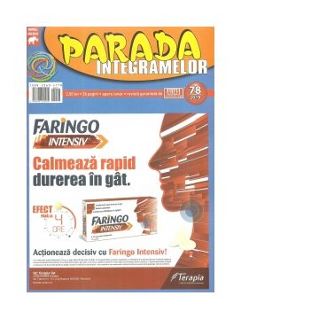 Parada integramelor. Nr. 78/2019