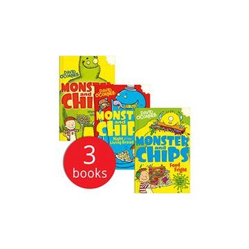 Monster and Chips X 3 Shrinkwrap Set