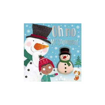 Oh No, Mr Snowman! inc. Soft Snowman Toy