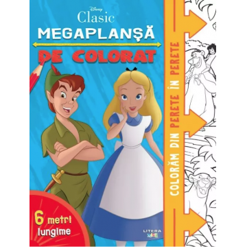 Disney Clasic. Megaplansa de colorat