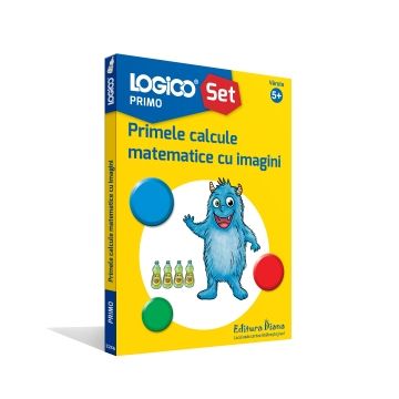 Logico Primo - Primele calcule matematice cu imagini (5+)