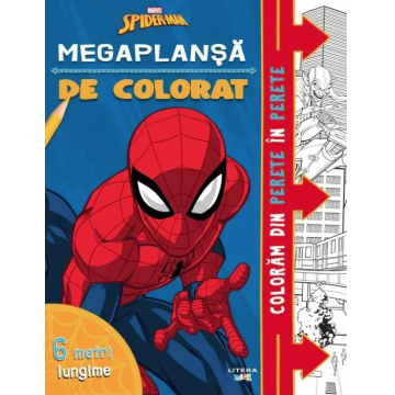 Marvel. Megaplansa de colorat