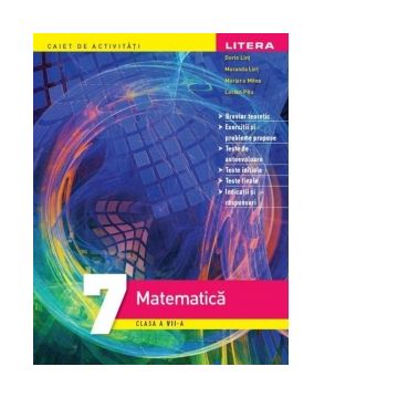 Matematica. Caiet de activitati. Clasa a VII-a