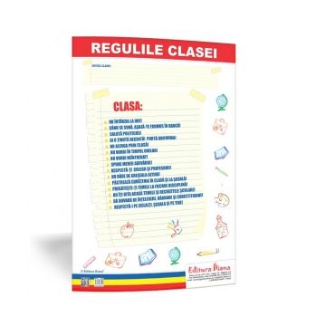 Regulile clasei - plansa 50x70