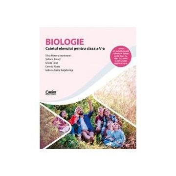 Caiet de biologie clasa a V a (editia 2022)