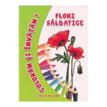 Flori salbatice - Coloram si invatam!