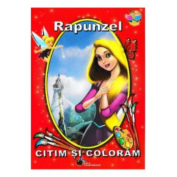 Rapunzel - Citim si coloram